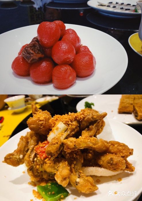 金玉满堂潮州酒楼(无限极荟购物广场店)椒盐牛蛙图片