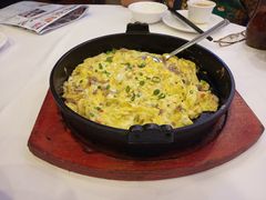 铁板鱼肠蛋-潮喜竹溪荔湖酒家(荔枝湾店)