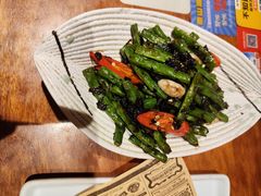 梅干菜四季豆-马灯部落·西湖边的创意山景餐厅(虎跑动物园店)