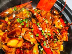 波士顿龙虾炒年糕-玫瑰厅上海菜(兴国路店)