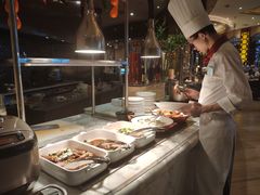 自助取餐区-罗约海滨温泉酒店-索莎西餐厅