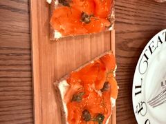 烟熏三文鱼和奶油芝士-IL TEATRO 精品意大利餐厅