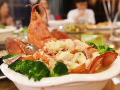 芝士伊面焗龙虾-穗港龙海鲜酒家宴会厅(挂绿广场店)