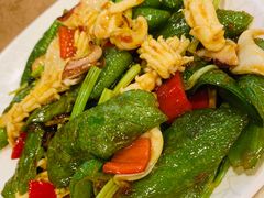 尖椒炒鱿鱼-揭阳钟记小食(福田新村店)