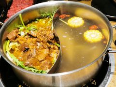 牛腩鸳鸯锅-手选潮汕鲜活牛肉火锅(二七广场店)