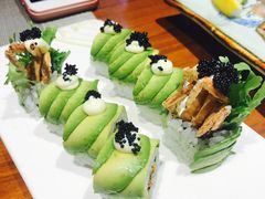 芒果三文鱼寿司-隐鮨日料(北辰三角洲店)