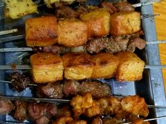 烤鱼豆腐-张记烤羊腿
