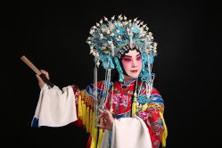 -胭脂猫京剧摄影