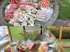 -JW万豪厨房餐厅·滨海草坪烧烤·海鲜·海景(三亚绿发山海天JW万豪酒店)