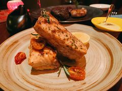 香烤挪威三文鱼-杭州西子湖四季酒店-WL BISTRO西湖餐厅(灵隐路店)