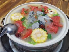 山药牛肉养生汤-花水湾红太阳牛肉汤锅