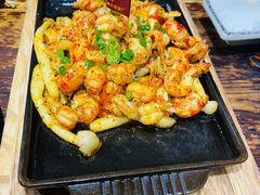 铁板销魂椒椒小龙虾-小川洋风料理(街道口店)