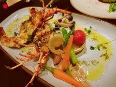 香焗龙虾配自制黑松露酱-上海苏宁宝丽嘉酒店·Cafe Bellagio西餐厅