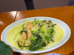 青菜炒面筋-三凤酒家·百年无锡菜(清扬茂业店)