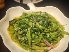 马拉盏炒通菜-大头虾越式风味餐厅(光明广场店)