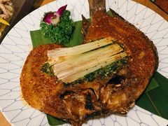 香茅草烤罗非鱼-紫滇源云南生态菜(丹凤街店)