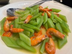 黄瓜炒河小虾-道道鲜·崇明私房菜(五角场店)