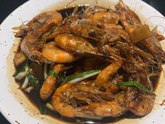 油爆基围虾-老头儿油爆虾·知味杭州(爱琴海购物中心)
