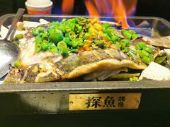 -探鱼·鲜青椒爽麻烤鱼(银泰城店)