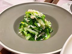 有机小白菜蒸虾皮-喜鼎海胆水饺(平安金融中心店)