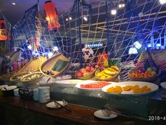 自助取餐区-青岛景园假日酒店-自助餐厅(城阳店)