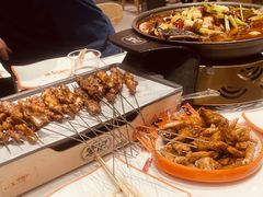 -宝记烧烤·碳锅羊肉·羊蝎子火锅·夜食社(文体路创始店)