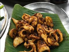 蛋黄鱿鱼-黄亚华小食店(Jalan Alor)