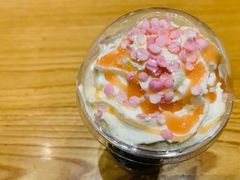 冰焦糖慕斯燕麦拿铁-星巴克臻选(泉州晋江SMMALL店)
