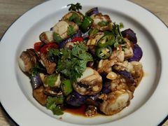 紫山茄拌扇贝-味莊·青岛菜(云霄路店)