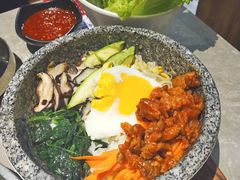芝士石锅拌饭-哈哈碳都·牛肋条无限自助烤肉(台江万达店)