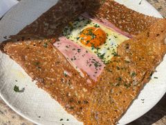 巴黎火腿鸡蛋芝士蘑菇可丽饼-RAC BAR(安福路店)