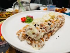 菠萝油条虾-望乡楼上海菜(日月光店)