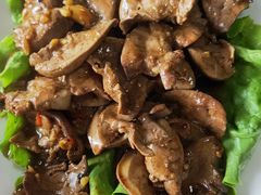 香煎鹅肝-大自然醉鹅·铁锅火焰鹅(上海联洋店)