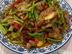 小炒牛肉-北大地皖峰饭馆