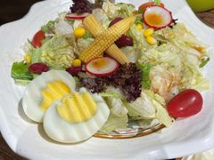 蔬菜沙拉-明洞阿姨·韩式酱蟹烤肉·创意料理(三元桥店)