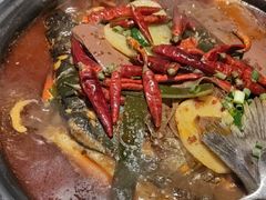 -探鱼·鲜青椒爽麻烤鱼(番禺万达店)