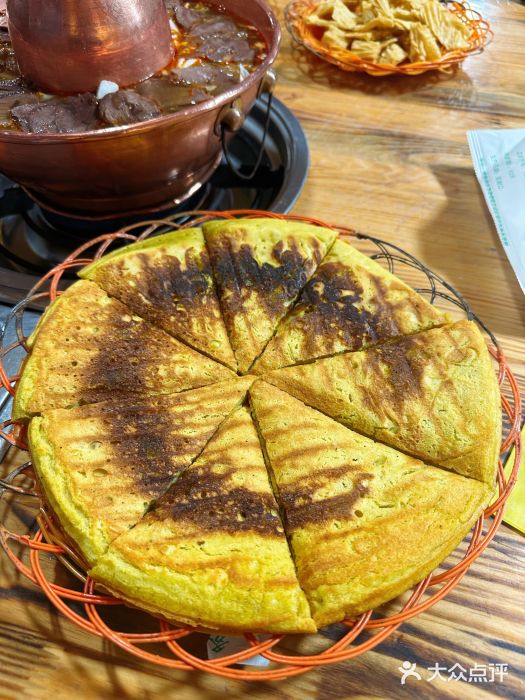 老字号特色藏餐(香格里拉古城店)青稞饼图片