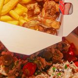 南京这家泡椒牛蛙饭巨巨巨好吃阿，说好晚上不吃饭的呢😭