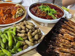 辣椒羊血-焦亮烧烤海鲜(三原店)