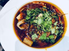 香菜牛肉-成都你六姐·牛肉冒菜·麻辣香锅(长泰广场店)