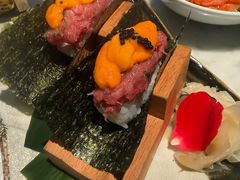 蓝鳍金枪鱼泥海胆手卷-阿吾罗日本料理(K11艺术中心店)