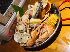 手抓海鲜蒜香奶油味-仓库南洋海鲜小排档(柳河路店)