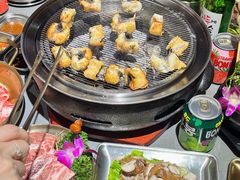 -围炉肉舍•炭烤活鳗•丹东海鲜烤肉(步行街店)