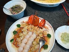 波士顿龙虾配水晶包-海味·悦外滩中餐厅(上海宝龙丽筠酒店)