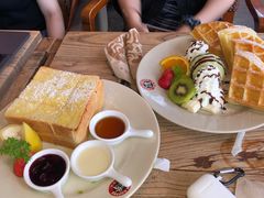 水果冰淇淋松饼-漫咖啡(浏阳河店)