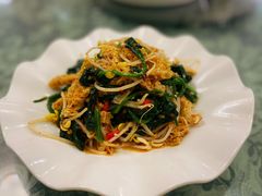 菠菜豆芽拌面筋-新疆红柳花餐厅(新洲店)