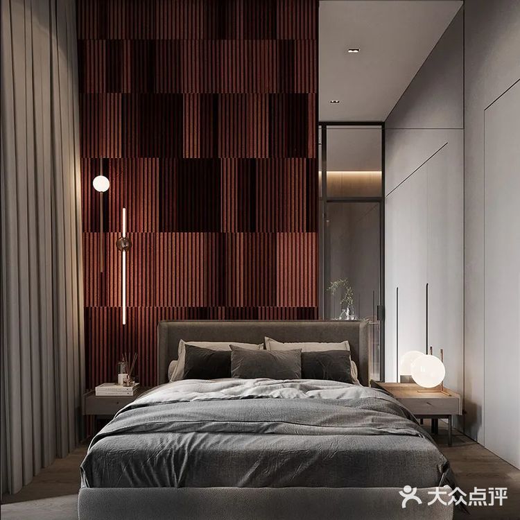 44㎡暗色系小宅，一个人住也要很舒适~