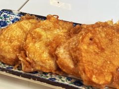 鸡蛋炸馒头片-大槐树烤肉馆
