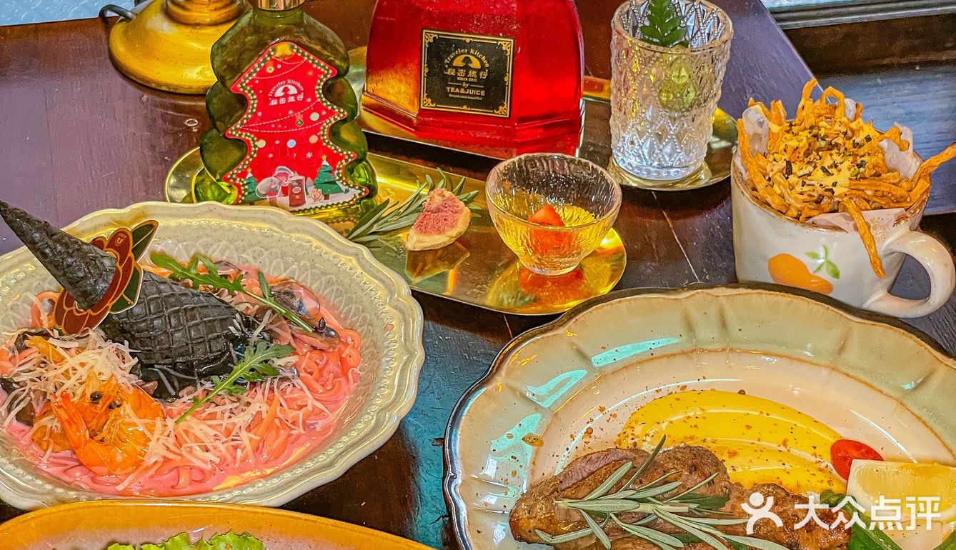 挖到了❗❗广州山茶花主题西餐