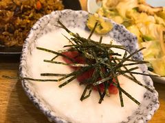 金枪鱼拌山药泥-水之惠鲜鱼料理(王府大街店)